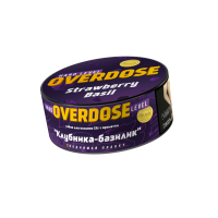 Табак Overdose - Strawberry Basil (Клубника-базилик) 25 гр