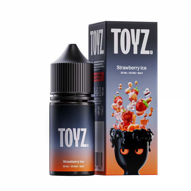 Жидкость Toyz Strong Ultra Salt - Strawberry ice 30 мл (20 Ultra)