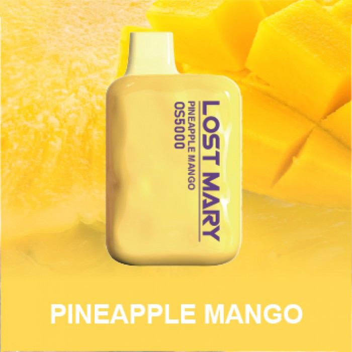 Одноразовая электронная сигарета Lost Mary OS 4000 - Pineapple Mango (Ананас Манго)