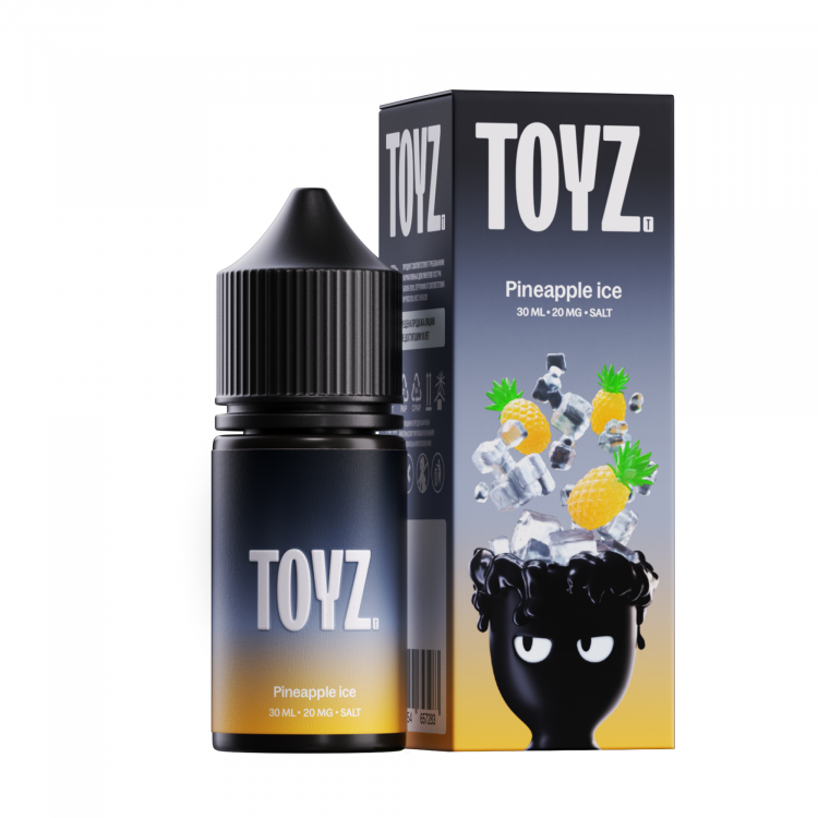 Жидкость TOYZ Salt - Pineapple ice (Ананас со льдом) 30 мл (20 мг)