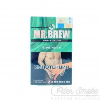 Табак Mr.Brew - Black Herbal (Ревень и Смородина) 40 гр