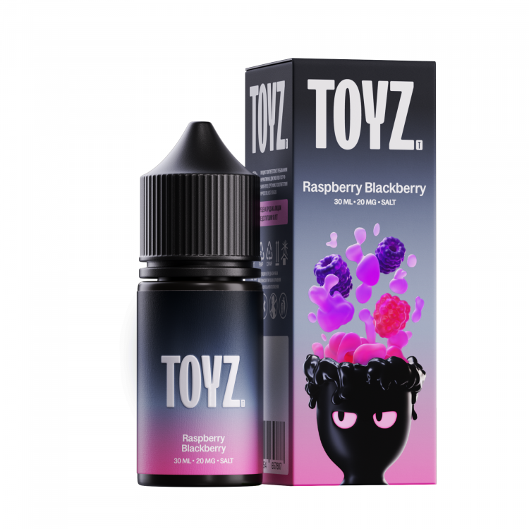 Жидкость TOYZ Salt - Raspberry blackberry mix (малина ежевика) 30 мл (20 мг)