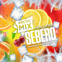 Табак Sebero Arctic Mix - Sour Citrus (Лимон, Вишня, Ревень, Апельсин, Холод) 60 гр